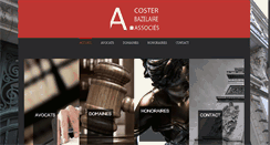 Desktop Screenshot of cabinet-avocats-paris.com