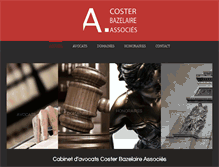 Tablet Screenshot of cabinet-avocats-paris.com